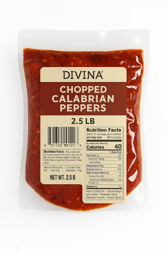 Miniatura 7 de DIVINA Pimientos Pimientos Calabreses Picados (Paquete de 1)