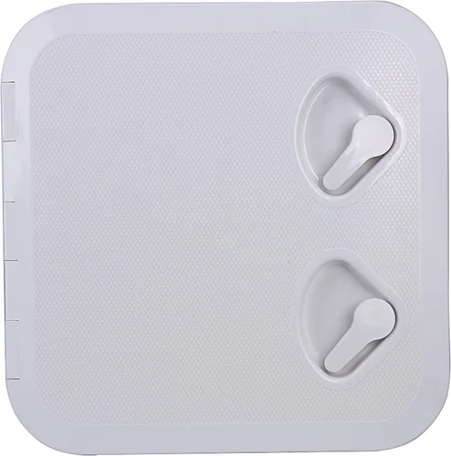 Miniatura 2 de Amarine Made Marine Deck Hatch Boat Deck Hatch Access Hatch & Lid 14-1/2" X 14-5/8" - White - 370mmx375mm