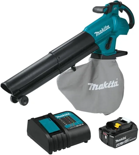 Makita XBU07SM1 18V LXT Kit de trituradora sin escobillas para soplador/vacío (4.0Ah)