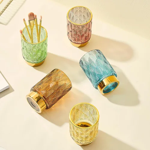 Miniatura 6 de Organizador de brochas de maquillaje, soportes para cepillos de dientes, soporte para lápices de escritorio, taza multifuncional para pinceles