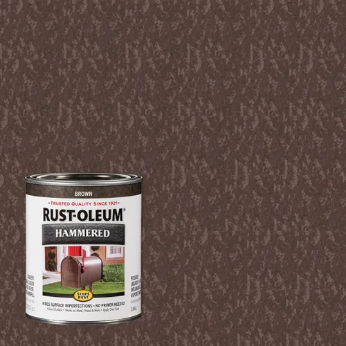 Miniatura 2 de Pintura para acabado de metal Rust-Oleum Hammered, 1 cuarto de galón, 7215502