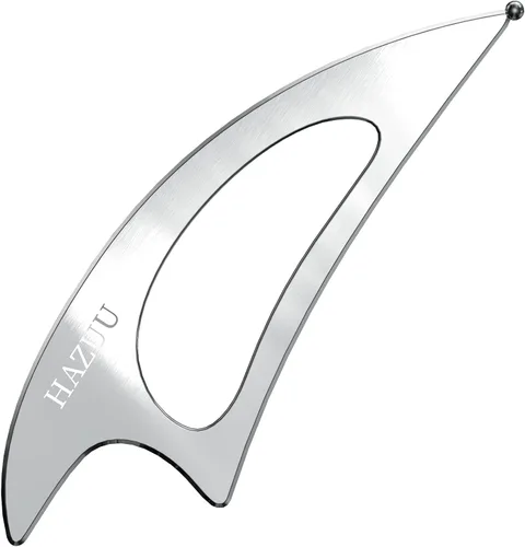 Miniatura 7 de Masajeador de cuero cabelludo portátil de acero inoxidable - Herramienta de raspado Guasha para cabeza, cuello, hombros, piernas y brazos - Ideal