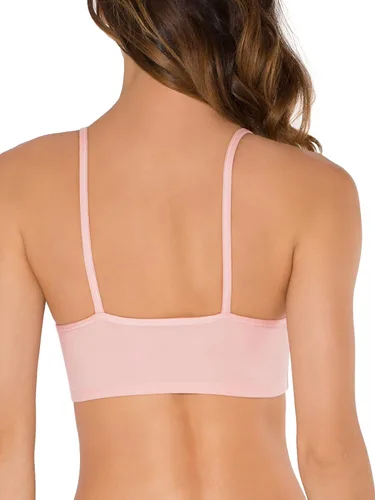 Miniatura 3 de Fruit of the Loom Women's Spaghetti Strap Cotton Pullover Sports Bra Value Pack