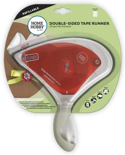 Scrapbook Adhesives by 3L 2000 3L Scrapbook Adhesives E-Z Runner Grand Dispensador de adhesivo permanente recargable, 150 pies (02000), rojo