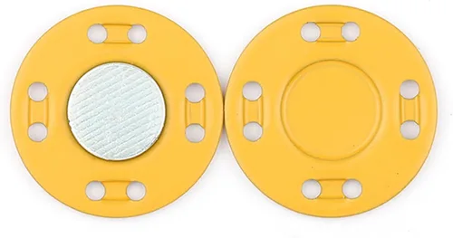 Miniatura 26 de Juego de 6 botones magnéticos, suministros de costura, hebilla magnética de metal, 3 pares de botones invisibles a presión para ropa, abrigo, Verde