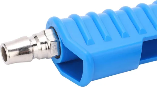 Miniatura 8 de Pistola de soplado de aire, Boquilla de aire doblada con protector de goma, Accesorios para compresores de aire neumáticos, Herramienta de limpieza
