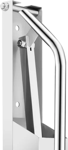Miniatura 5 de Extrusora de arcilla, extrusora de arcilla suave de acero inoxidable con 4 moldes y mango para colgar en la pared, extrusión de barro, herramienta