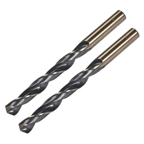 Miniatura 7 de uxcell 24 brocas de vástago recto, 0.118 in, titanio dorado y nitruro negro, acero de alta velocidad (HSS) 4341 con vástago de 0.118 in