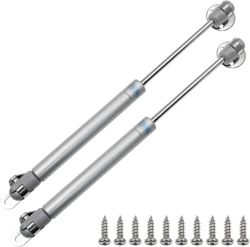 Miniatura 9 de 4 piezas de soporte de elevación, puntal de gas de 6 pulgadas, bisagras de cierre suave 40N, resorte de gas, soporte de tapa, bisagras de gabinete