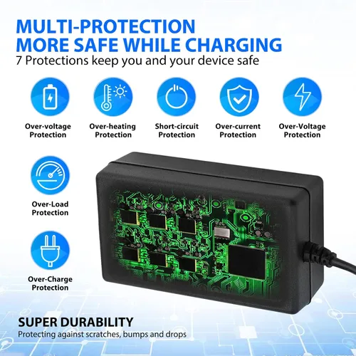 Miniatura 4 de Adaptador de fuente de alimentación de 15 V 2 A CA, cable de carga para Theragun Mini 1.0 G4 Theragun Prime/Prime Pro Theragun Pistola Masajeadora