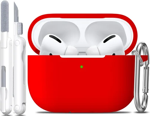 Miniatura 81 de Funda para AirPods con llavero, protección completa, de silicona, accesorios para AirPods, funda para hombres, mujeres y adolescentes, con estuche