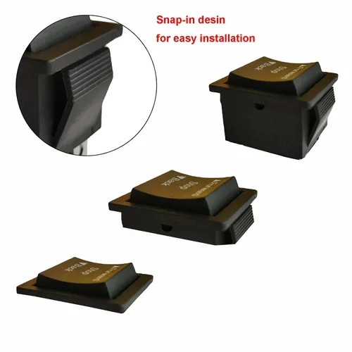 Miniatura 4 de 2 unids 6V 12V interruptor de marcha atrás para montar en coche de juguete niños Trax piezas de repuesto ruedas accionadas hacia adelante parada
