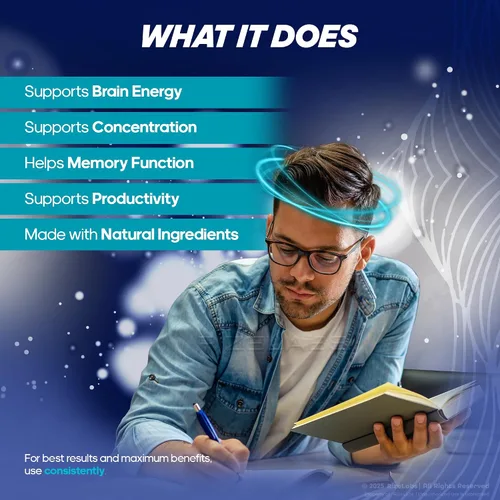 Miniatura 4 de rize labs - Cápsulas para salvar el cerebro de Mindful Wellness – Fórmula diaria de enfoque y claridad con una mezcla equilibrada para el estado