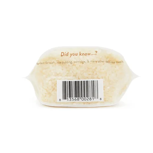 Miniatura 4 de Arroz de sushi (16 onzas) – Grano corto pegajoso blanco – Vegano, sin OMG, fabricado en Estados Unidos – Sushi, bola de arroz y platos japoneses