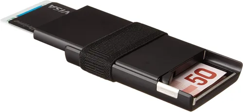 Miniatura 5 de Secrid Cardslide Wallet protector de tarjeta negro con tobogán negro funda RFID multiusos