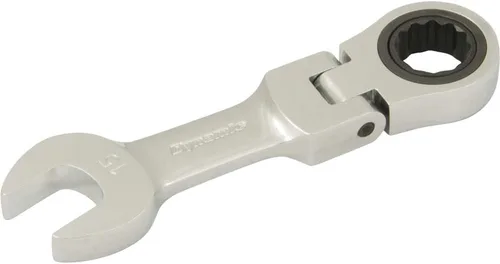 Miniatura 8 de Dynamic Tools D076319 Llave de trinquete de cabeza flexible rechoncha, 0.748 in