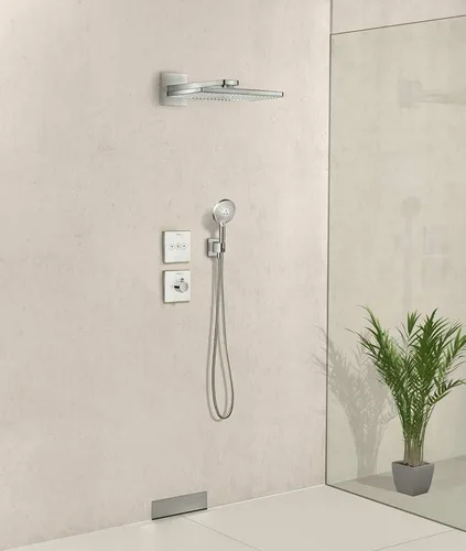 Miniatura 7 de Codo de suministro de pared con soporte de ducha de mano, conector de manguera de ducha cuadrado de latón G1/2, salida de agua de montaje en pared