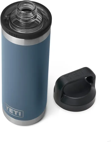 Miniatura 37 de YETI Rambler Botella de 18 oz, aislada al vacío, de acero inoxidable con tapa Chug, negro