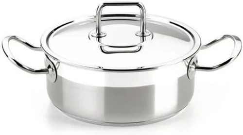 Miniatura 8 de BRA Cazuela Profesional Con Tapa Acero Inoxidable Profesional 18 Cm