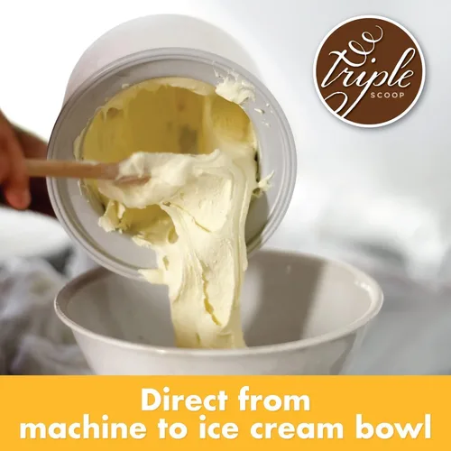 Miniatura 8 de Triple Scoop - Paquete surtido napolitano de mezcla de helados, mezcla para helados. Simple, fácil, delicioso. De mezcla gourmet a máquina en 5