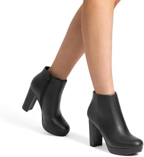 Miniatura 6 de DREAM PAIRS - Botines de tacón alto para mujer