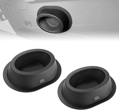 KEMIMOTO Pares de pods para altavoces de 6x9, cajas universales para altavoces compatibles con UTV, RV, automóvil, barco, maletero, remolque, negro,