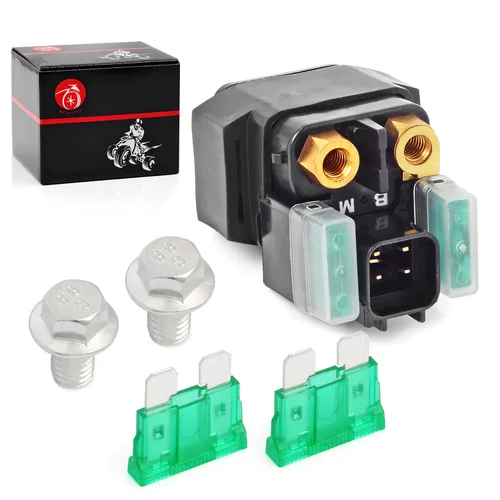 Miniatura 2 de MOTO1988 Relé de Arranque Solenoide Compatible con Yamaha Raptor 700 700R YFM700 2006-2022 Rhino 450 YXR450 2007-2008 Rhino 660 YXR660 2007