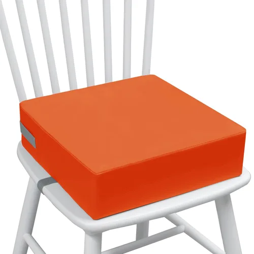 Miniatura 13 de Eiury Asiento elevado para mesa de comedor, asiento elevador para silla de cocina, cojín de poliuretano impermeable con correas de hebilla Verde