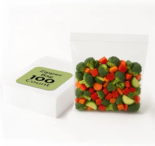 Miniatura 8 de Restaurantware Bag Tek - Bolsas resellables con cremallera de 3.5 x 2 pulgadas, 100 bolsas con cremallera de alta claridad, para aperitivos, nueces