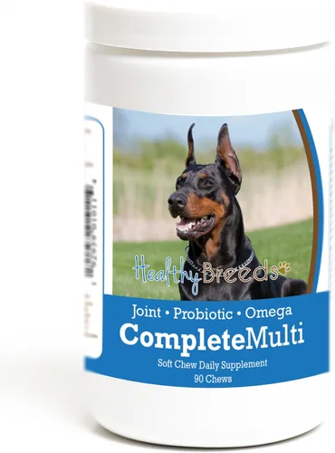 Miniatura 103 de Healthy Breeds Pug todo en uno multivitamínico suave masticable 60