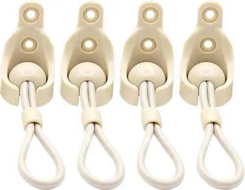 Miniatura 2 de Kit de bungee + tapa de extremo, accesorios de instalación de repuesto universales para parasol de interior/exterior y persianas enrollables