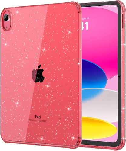Miniatura 24 de MoKo Funda transparente para iPad (A16) de 11ª generación 2025 de 11 pulgadas, 10ª generación 2022 de 10.9 pulgadas, poliuretano termoplástico suave