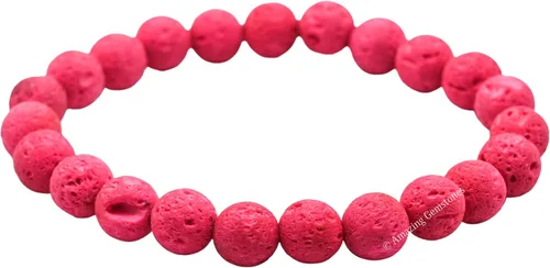 Miniatura 136 de Amazing Gemstone Pulsera de cristal para mujeres y hombres, pulsera de cristal curativo de protección, pulsera elástica con cuentas de piedras