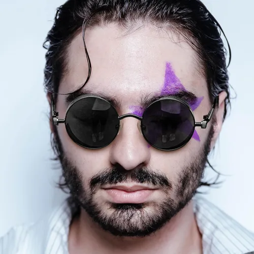 Miniatura 2 de Gafas de sol Joopin polarizadas, estilo Lennon, redondas, gafas de sol estilo hippy redondas para mujer y hombre