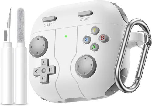 Miniatura 20 de Getino Funda de Juego para Estuche de AirPods Pro 3 2025, Cubierta de Silicona a Prueba de Golpes para Apple AirPods Pro 3 – con Kit de Limpieza