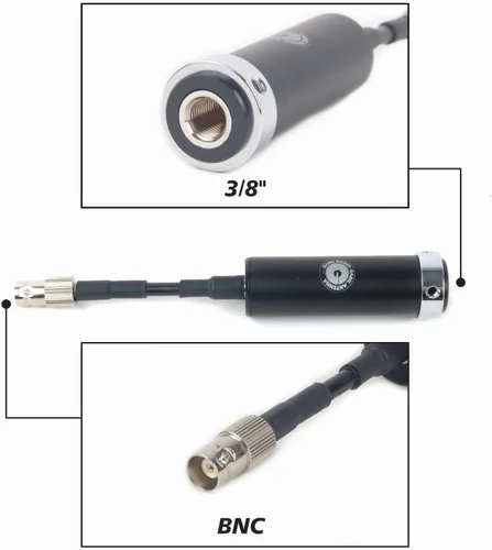Miniatura 4 de 3/8-24 a BNC Adaptador Manga para GRA-ULT01 MK3 Antena trípode Torre