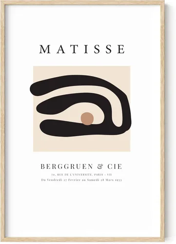 Miniatura 61 de HAUS AND HUES Matisse - Impresión artística minimalista y moderna, arte estético de Henri Matisse, póster abstracto para dormitorio, habitación