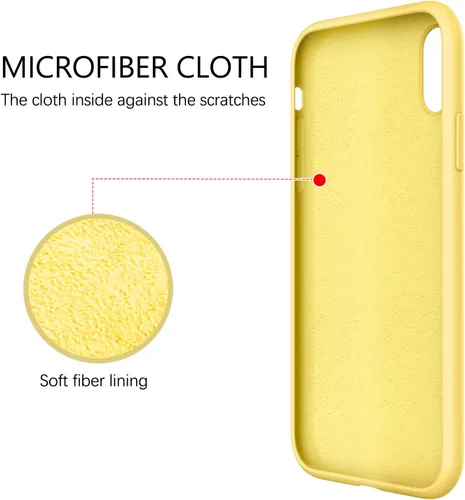 Miniatura 431 de GUAGUA Funda compatible con iPhone 17 Pro Max de 6.9 pulgadas, silicona líquida, goma de gel suave, delgada, forro de microfibra delgada