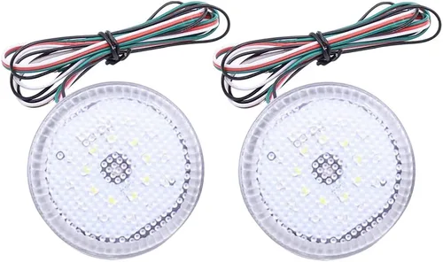 Riloer Luz LED para parachoques trasero compatible con Toyota Corolla Sienna iQ compatible con Scion iQ xB compatible con Nissan Qashqai Dualis Juke