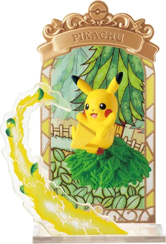 Miniatura 2 de Pokemon Stained Glass Collection Full Complete 6 piezas Candy Toy & Gum (monstruo de bolsillo)