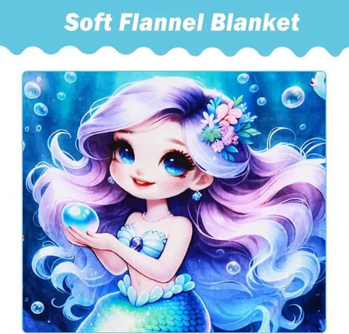 Miniatura 3 de Softan Manta para niños y niñas, cálida y suave manta de forro polar para sofá cama, acogedora manta de franela de felpa mullida para niños