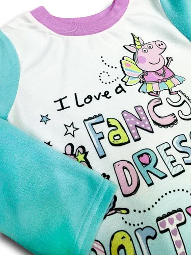 Miniatura 2 de Peppa Pig - Pijama de poliéster suave para niñas pequeñas