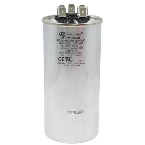 Miniatura 7 de HVAC Genius - Condensador de 5 condensadores MFD de 370 o 440 VCA 5uf de funcionamiento ovalado para motor de ventilador, condensador de soplador