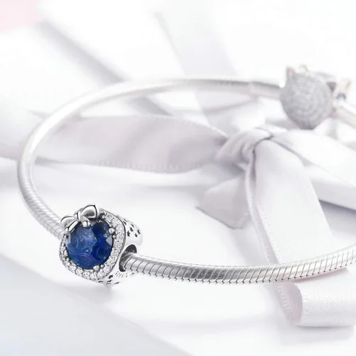 Miniatura 2 de MUERDOU Abalorio de piedra natal apto para dijes, pulsera, lazo, cumpleaños, cristal para pulsera y collar