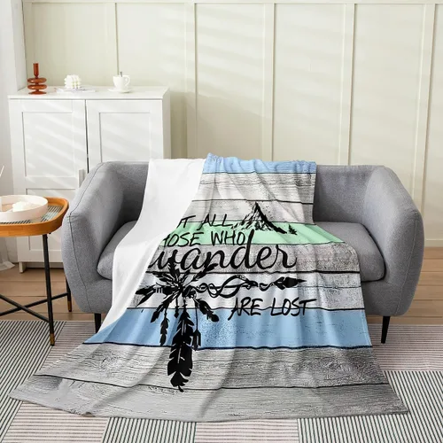 Miniatura 12 de Erosebridal American Flag Blanket 40x50 Army Green Camo Flannel Blanket for Bed Sofa Crib Bear Claw Hunting Theme Bedroom Decor Camoflage Camping