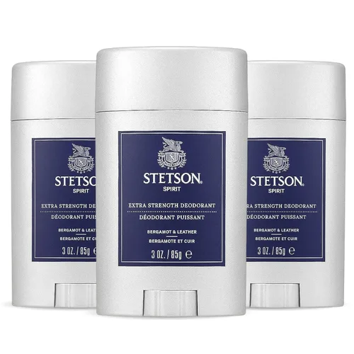 Miniatura 9 de Stetson - Desodorante extra fuerte para el cuidado personal de Scent Beauty - Desodorante en barra de gel para hombre, kit de aseo personal de 3