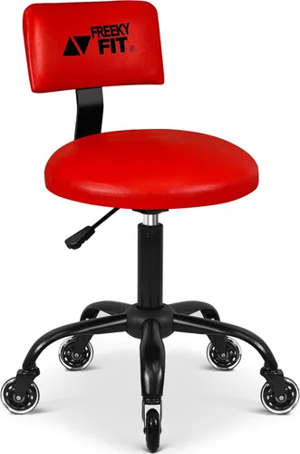 Miniatura 10 de Taburete Rodante de Taller con Ruedas, Silla de Garaje para Mecánicos con Altura Ajustable 39.5-46.5 cm, Asiento Giratório Resistente para Garaje