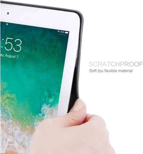 Miniatura 8 de Funda para iPad de 9ª generación, funda para iPad de 8ª generación, funda para iPad 10.2, funda protectora de visualización multiángulo, soporte