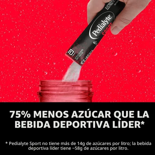 Miniatura 5 de Pedialyte Polvo de electrolitos deportivos, hidratación rápida con 5 electrolitos clave para apoyo muscular antes, durante y después del ejercicio
