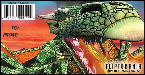 Fliptomania Dragon Flipbook (Negro)